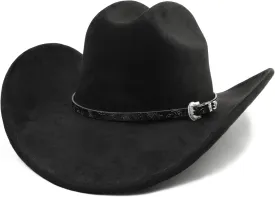 Big Cowboy Hat for Women Men Wide Brim Cowgirls Beach Cattleman Western Cowboys Hat