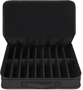 Bukere Sunglasses Organizer Case, Adjustable Slots for Multiple Pairs, Travel Eyeglasses Storage Box, Glasses Holder