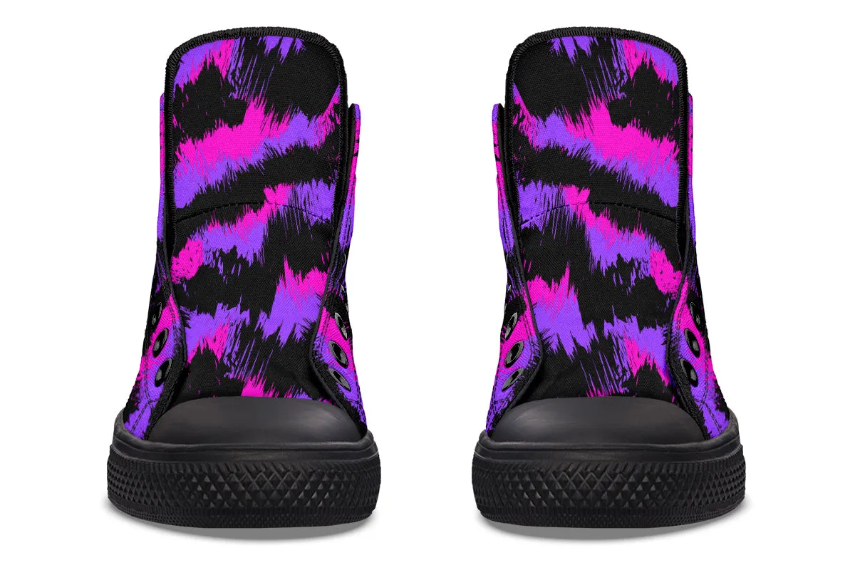 Conceptual Pink And Purple Art