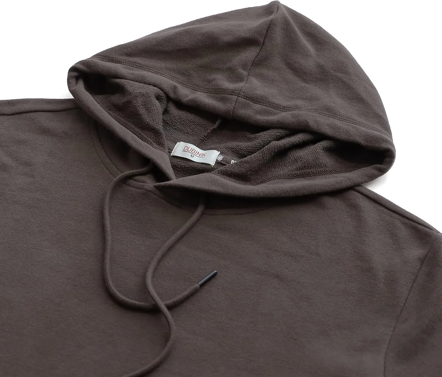 Dubinik?Short Sleeve Hoodie Lightweight Soft Cotton Moisture Wicking Kangaroo Pocket Short Sleeve Hoodie For Men