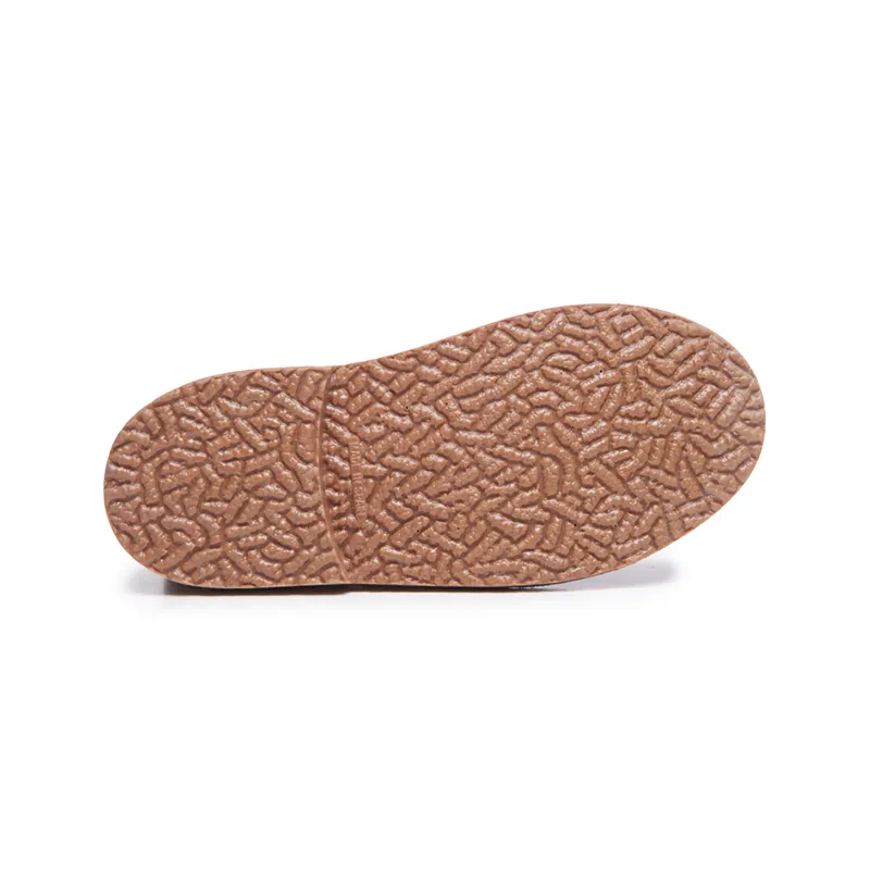 Glitter and Suede Chelsea Boots in Taupe by childrenchic