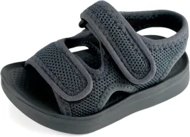 MK MATT KEELY Unisex Kids Summer Slide Sandals Baby Comfort Anti-Slip Open Toe Adjustable Walking Beach Shower Shoes for Boys Girls