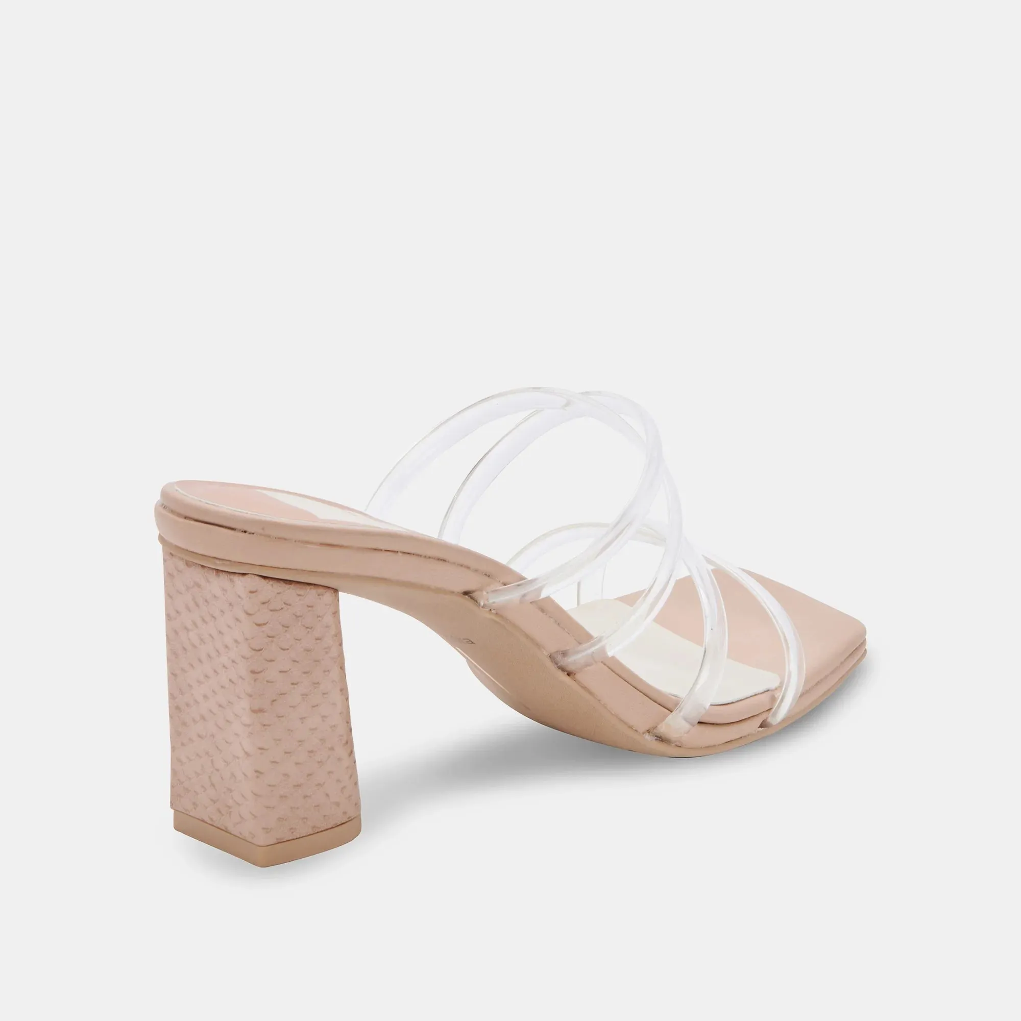 Patsi Heels | Crystal Vinyl