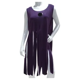 Pierre Cardin Reissued Purple Fringe Top