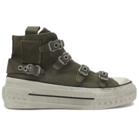 Rainbow Suede Women's High Top Trainers