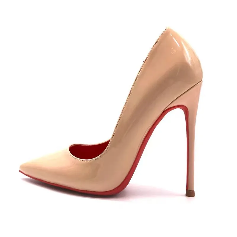 Red bottom high heels stilettos