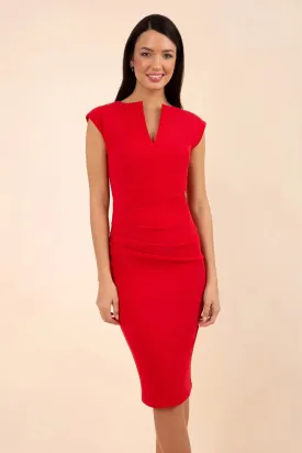 Shira Dress - True Red