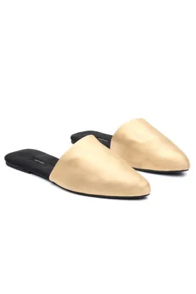 Solid Satin Mules
