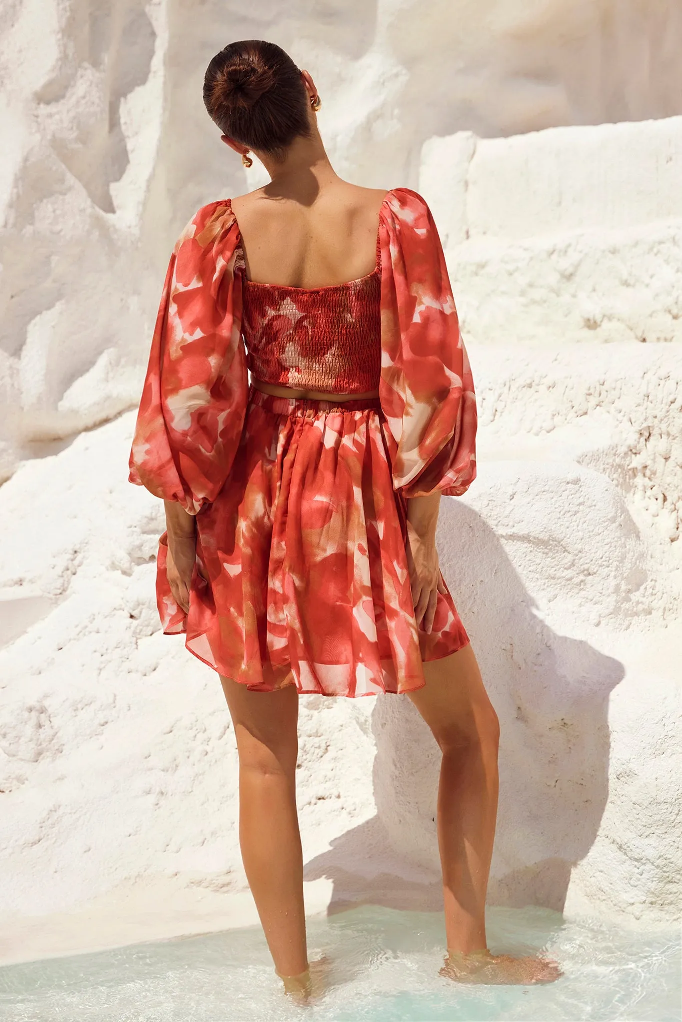 Wanderlust Mini Dress - Red